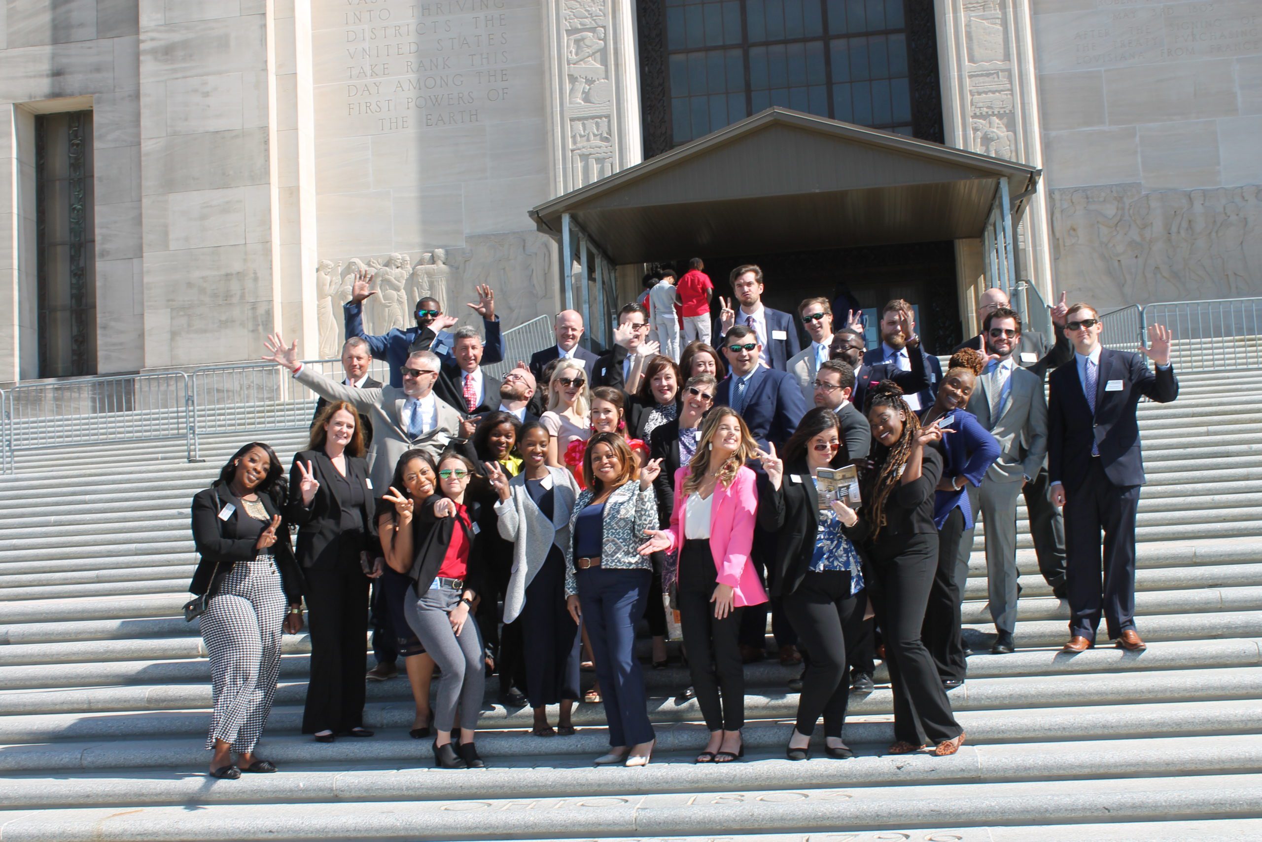 Shreveport Leadership participants together at the Capitol